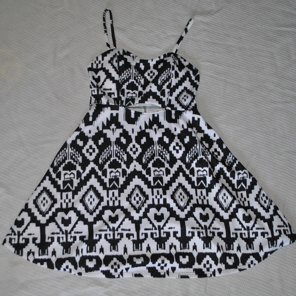 Printed Mini Dress